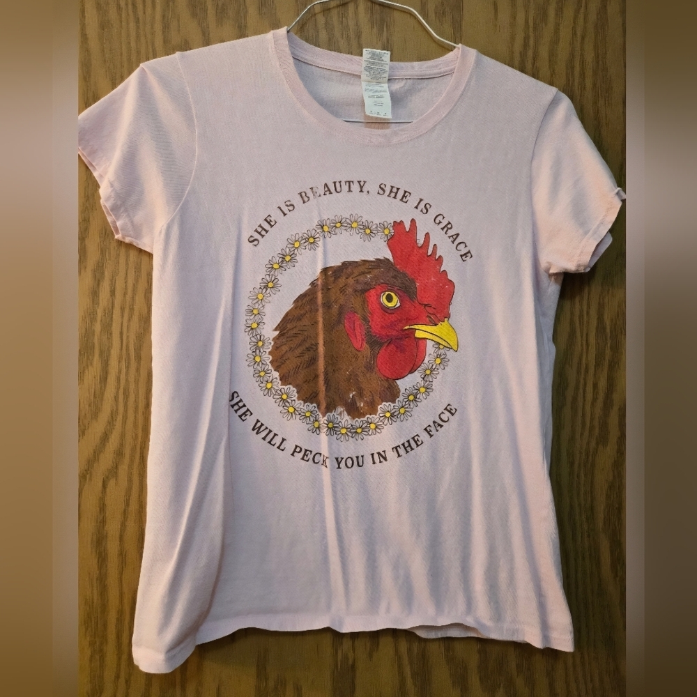 Gildan Pink Heavy Cotton T-Shirt